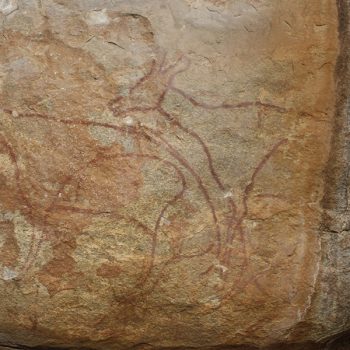 Rock Paintings in Marayoor