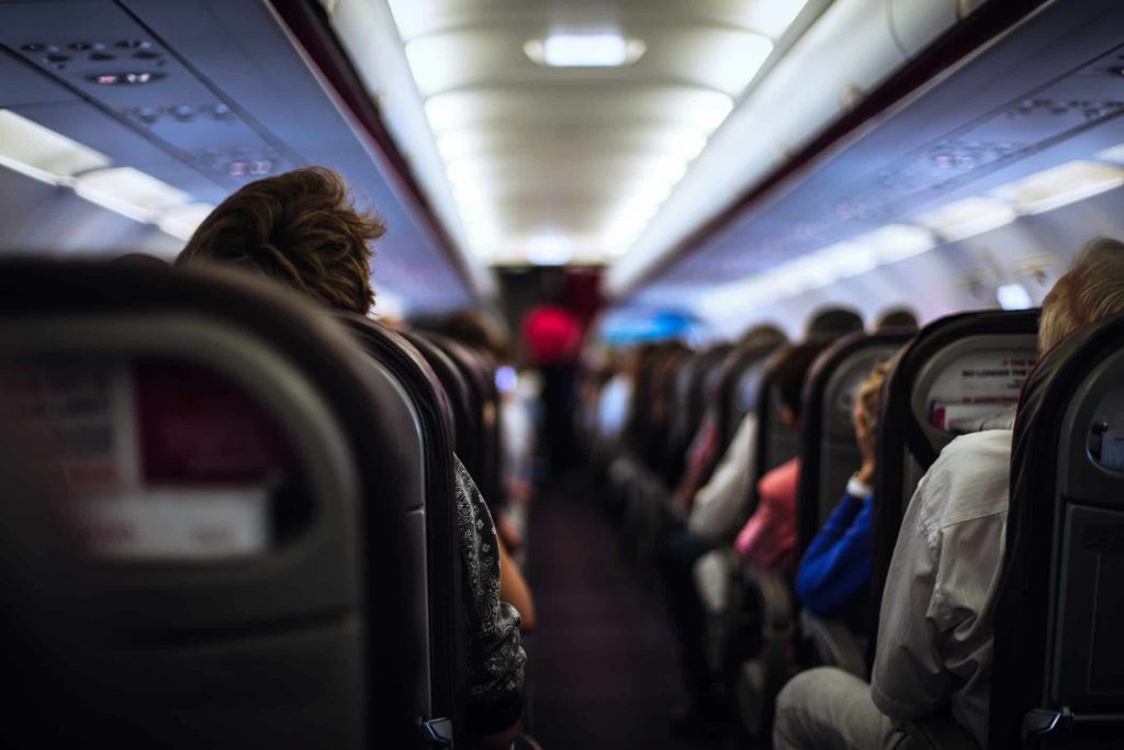 plane passengers